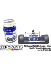 Tameo Kits TMK180: Car scale model kit 1/43 scale - Williams